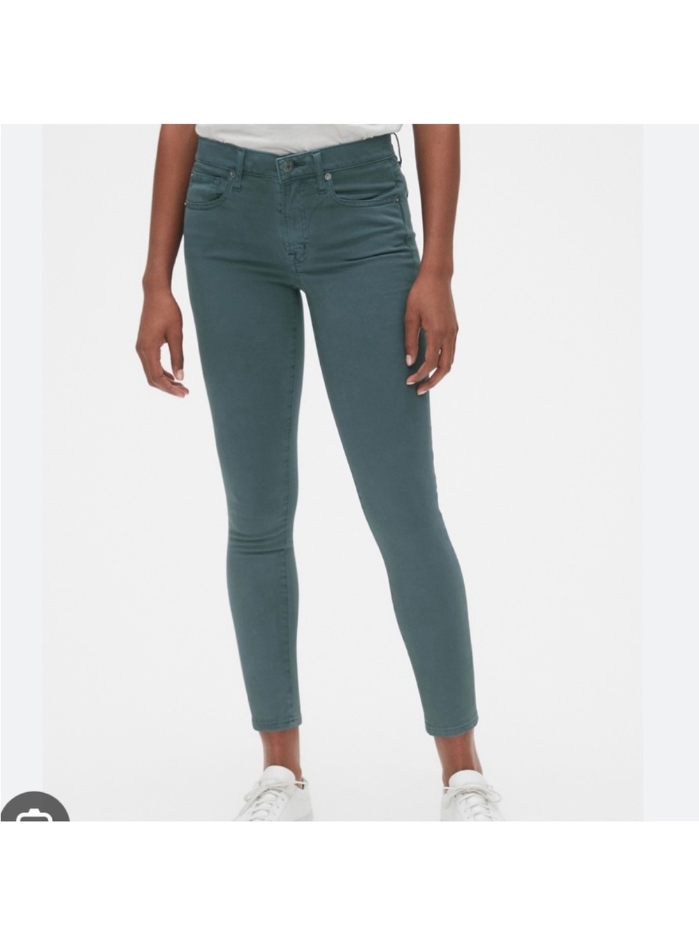 BNWT Slim High-Rise Women's Skinny Pants - Teal. Size 4/27